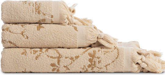 Nef-Nef Homeware Χεριών Livery Curry 30x50εκ. Curry Βάρους 550gr/m²