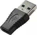 PremiumCord Μετατροπέας USB-A male σε USB-C female
