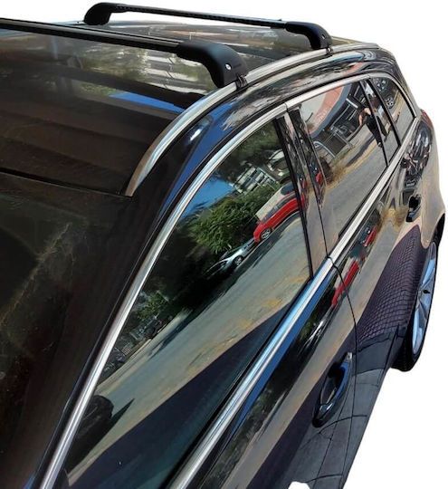 Nordrive Car Roof Bars Roof Rack Nordrive Silenzio Cx Aluminum Silver Locks Opel Insignia Sports Tourer 2009-2013 & 2013-2017 2 Pieces