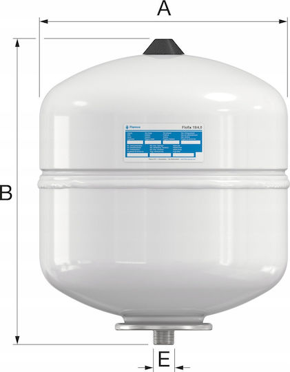 Comap Vas de expansiune pentru încălzire vertical 25lt