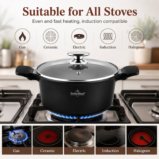 Swiss Haus Milk Pot 1.3lt / 16cm