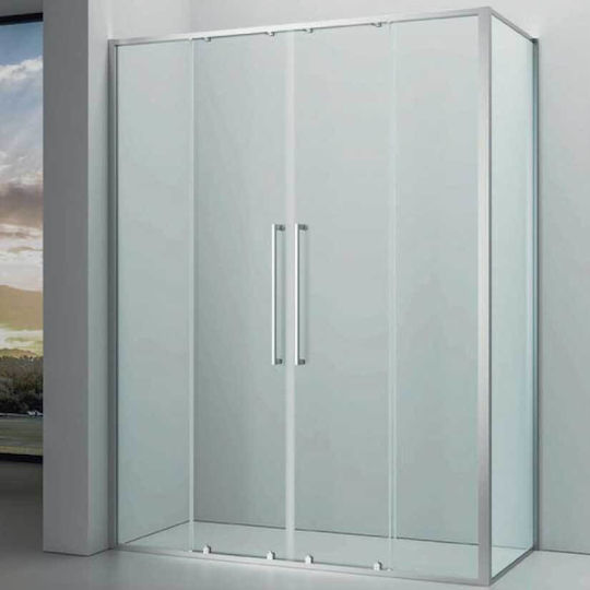 Devon Elli Καμπίνα Ντουζιέρας με Συρόμενη Πόρτα 170-173x200cm Clear Glass Devon Elli Καμπίνα Ντουζιέρας με Συρόμενη Πόρτα 170-173x200cm Clear Glass