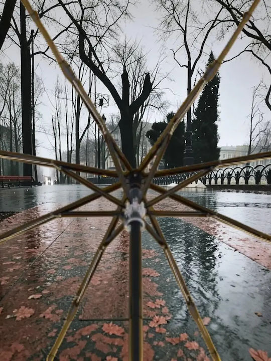 Knirps Knirps Kompakt Regenschirm Gelbe