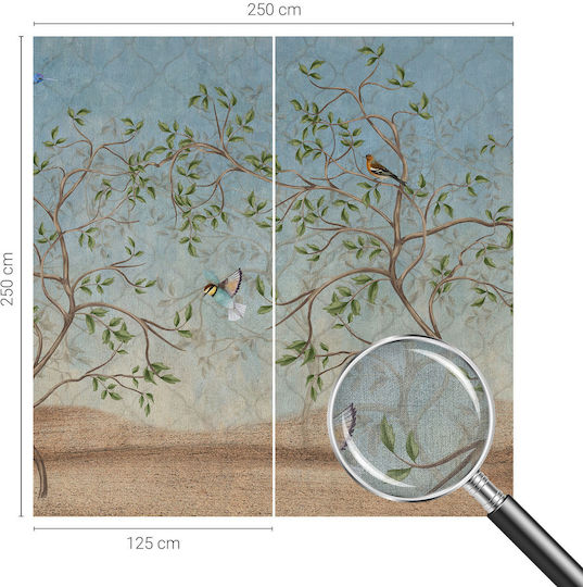 Selbstklebende Tapete Wand 250x250cm