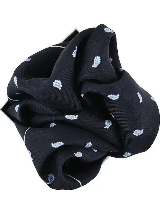 Men's Blue Pocket Square
