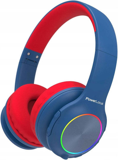 PowerLocus PowerLocus Kabellose / Verkabelte Kinder Kopfhörer Blau