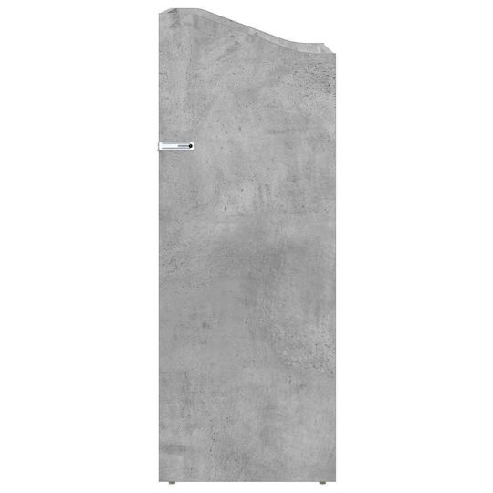 vidaXL Hi-Fi Furniture Grey 36x36x95.5cm