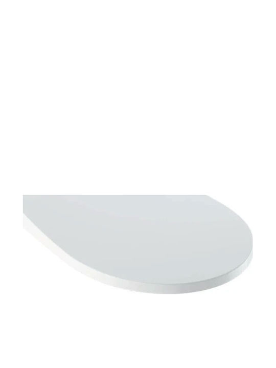 Geberit Wandhängende Toilette mit Deckel Soft Close Weiß