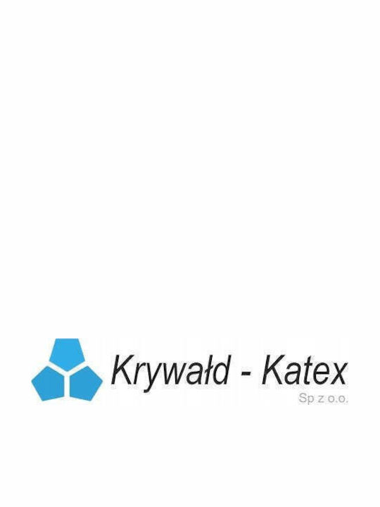 Katex Кош за пране Плетен 45 л с Капак Сив
