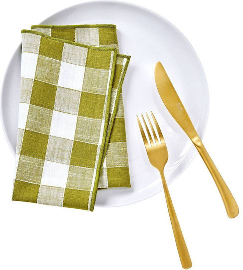 Butlers Kitchen Towel by 100% Cotton in Green Colour 42x42cm