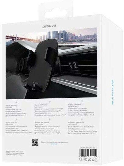 Proove Car Mobile Mount with Adjustable Hooks Black