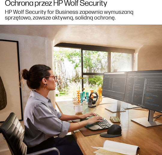 HP EliteDesk 8 G1i AI Настолен компютър (Ultra 5-235/16GB DDR4/512GB SSD/W11 Pro)