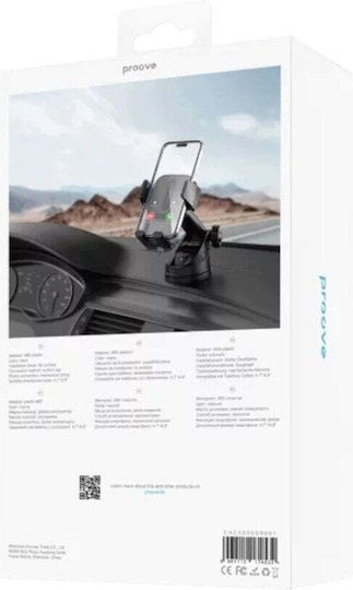 Proove Car Mobile Mount with Adjustable Hooks Black