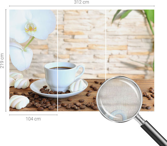 Self-Adhesive Brown Wall Wallpaper 312x219cm