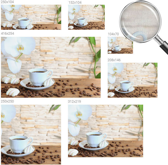 Self-Adhesive Brown Wall Wallpaper 312x219cm