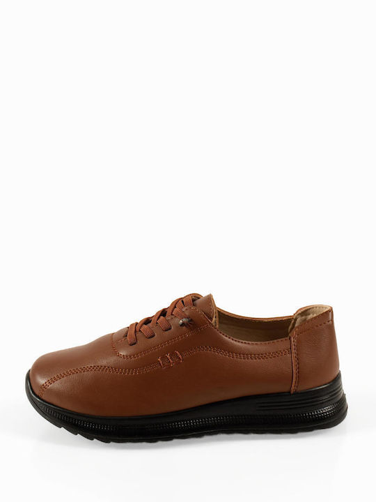 Women's Moccasins in Tabac Brown Colour