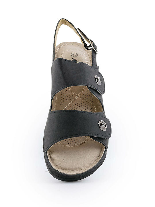 Women's Flat Sandals Black