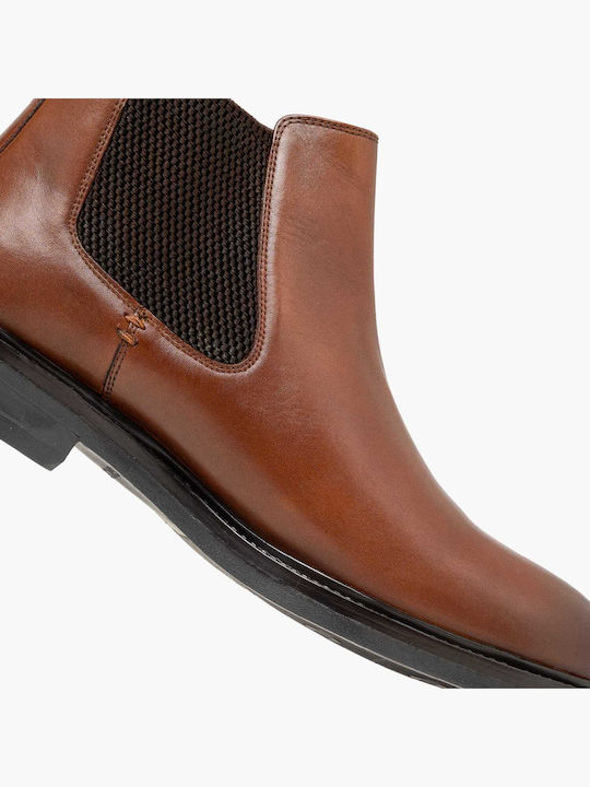 Herrenstiefel Leder Tabac Braun