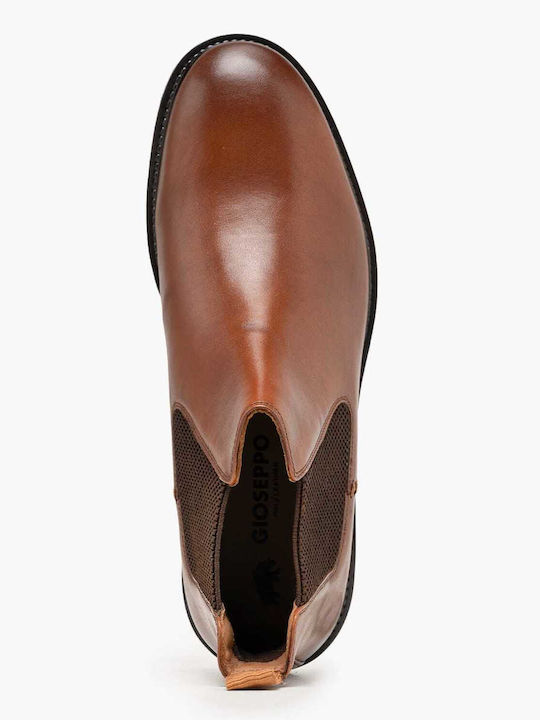 Herrenstiefel Leder Tabac Braun