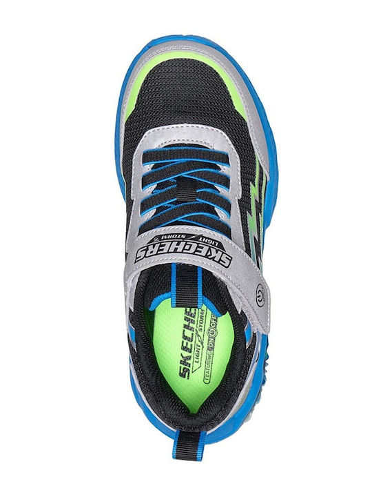 S-lights Kinder Sneaker mit Lichtern Silbern