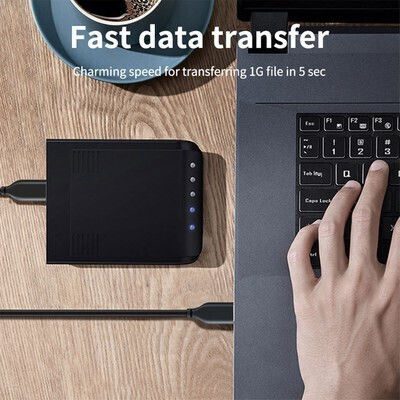 Cabletime USB 3.0 Cable USB-C Male - USB-A Black 3m CT-C160-U33-CMAMN 50 Pieces