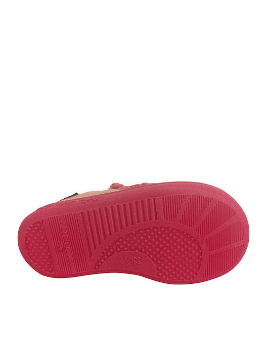 Anatomische Kinderhausschuhe Stiefel Rosa