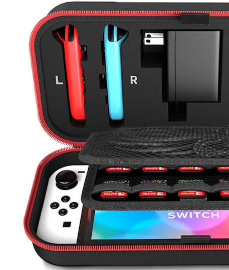 Strado Tragetasche Für Switch / Switch OLED Konsole Rote