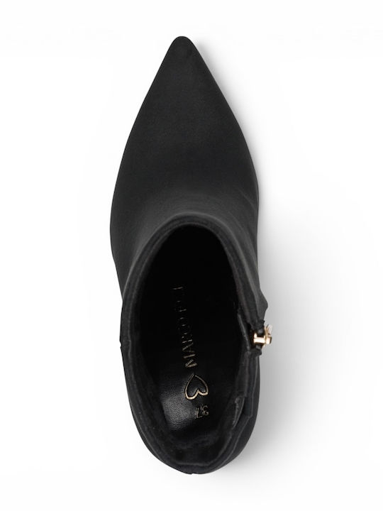 Women's Ankle Boots with High Heel Black