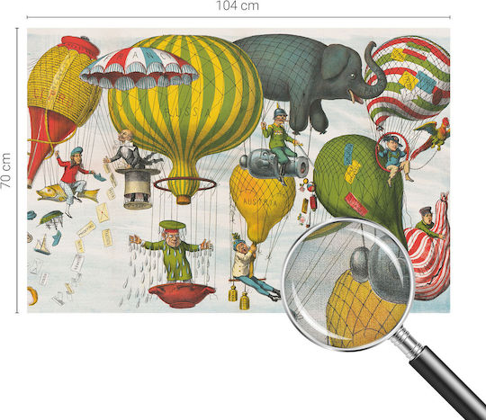 Kinder Tapeten Magicstick Bunte Ballons Gefullt Mit Abenteuern 104x70