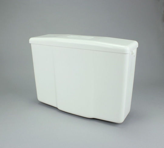 Inter-sano Wall Mounted Plastic Toilet Flush Rectangular Low Pressure