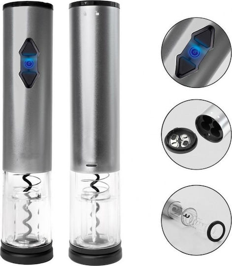 Braders Elektrischer Korkenzieher Silber