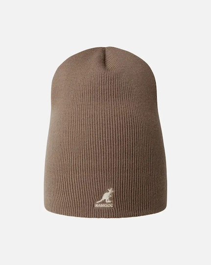 Beanie Unisex Knitted Beanie in Brown Colour