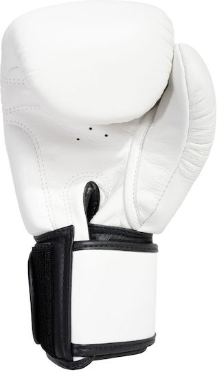 8 Weapons Big 8 Premium Boxhandschuhe Leder für Wettkampfhandschuhe Weiße