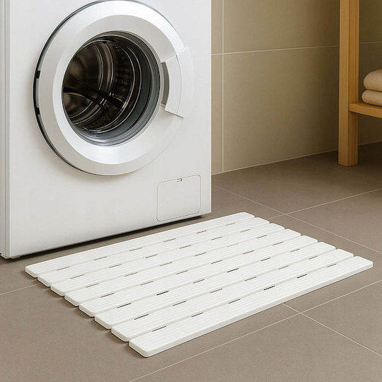 Aptel Rutschfestes Badematte Weiß 43x61cm
