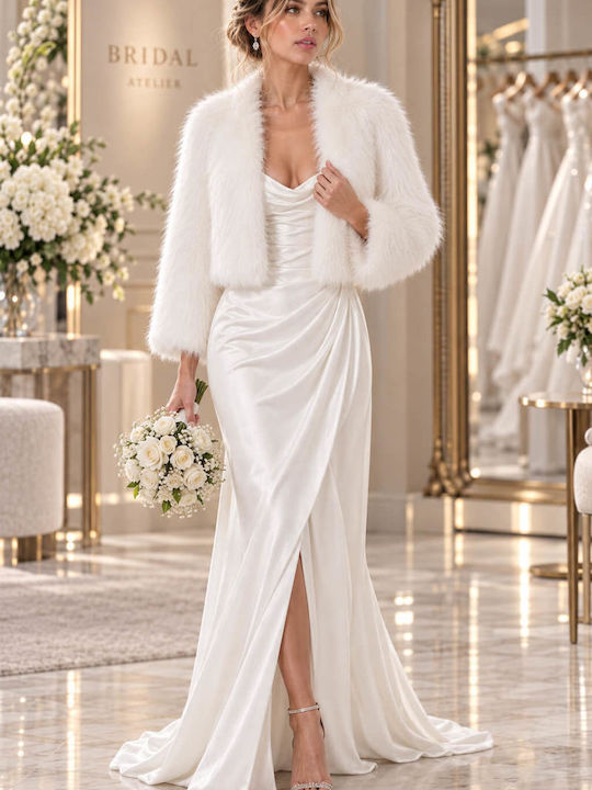 Long Women's Ivory Fur