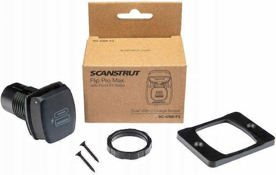 Зарядно устройство Canyon Scanstrut Sc-usb-f4 36w 12/24v Usb-a/c