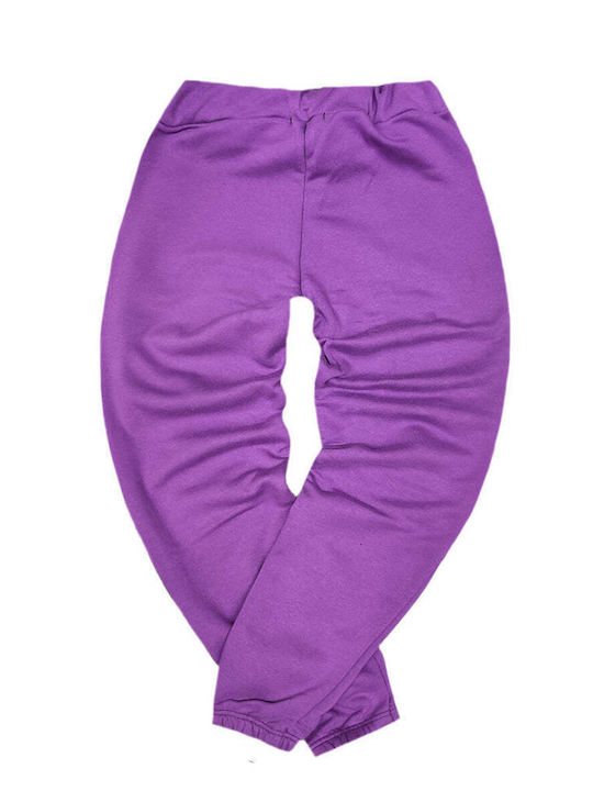 Herren-Sweatpants Lila