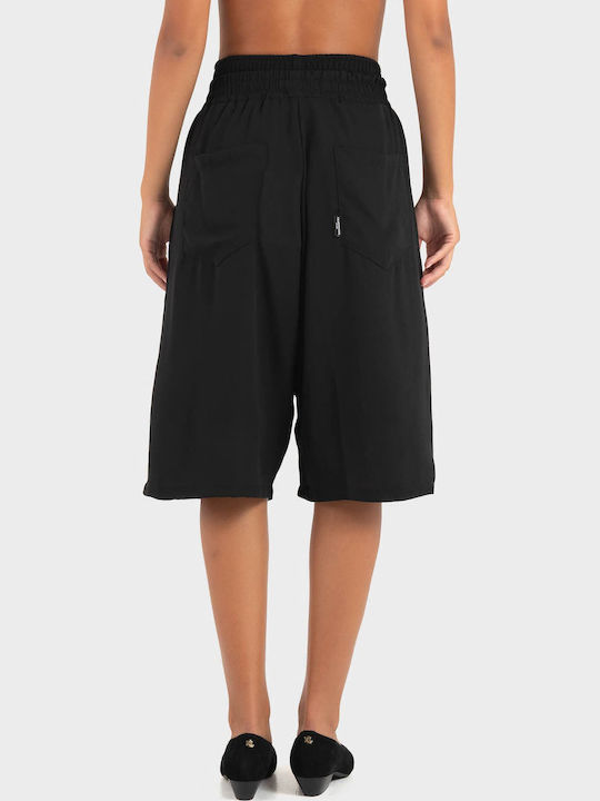 Damen Bermudas Schwarz & Weiß CN143A10FUT-Black