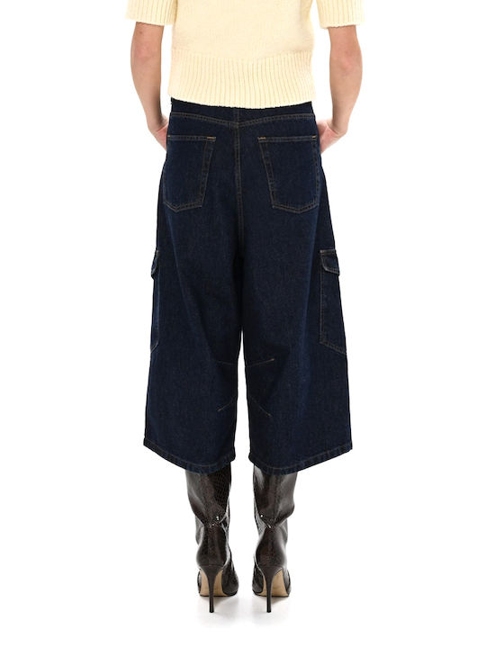 Sac & Co Women's Cargo Jean Bermudas Blue