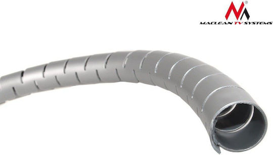 Maclean Mctv-676s Spiral Cable Organizer Protective Cover 25mm X 2m Silver