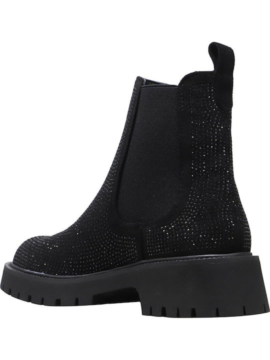 Stiefeletten Damen Schwarz