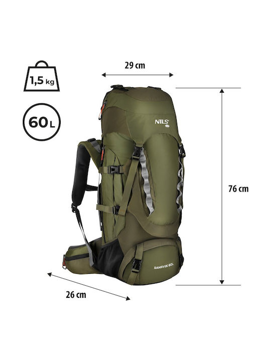 Nils Туристическа раница 60lt Expedition