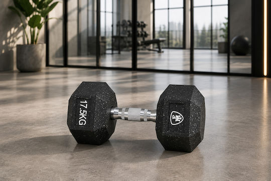 MegaFitness Βαράκι Εξάγωνο 1 x 17.5kg