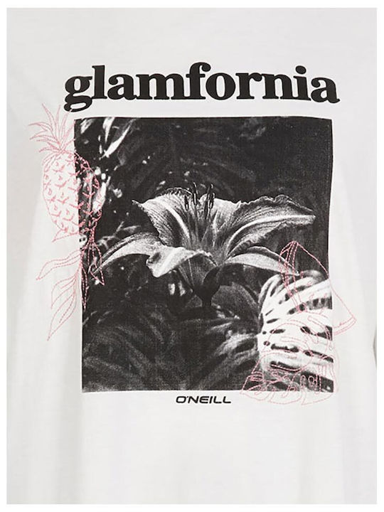 Bluza Damă Bumbac Mâneci Scurte Albă