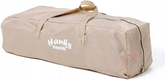 2 Level Playpen with Mattress Beige 126x73cm