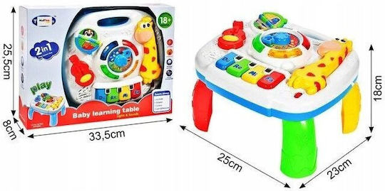 Детско масичка от пластмаса многоцветна Lean Toys Детско масичка от пластмаса многоцветна Lean Toys