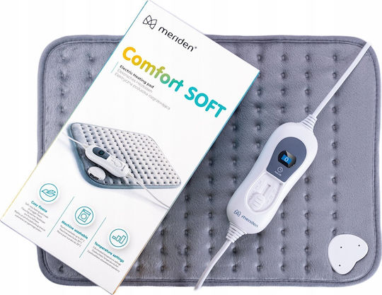 Meriden Electric Heating Pad Pillow Grey 40x30cm