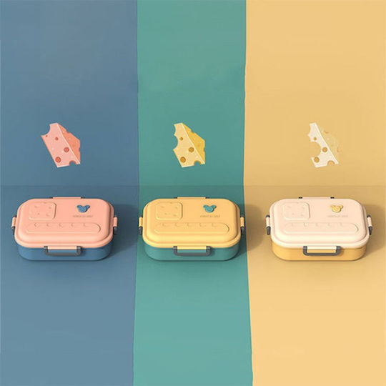 Plastic Kids' Food Container Orange