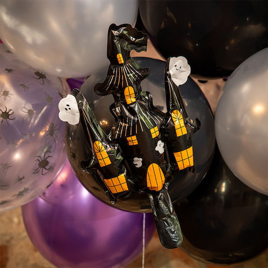 Set 5 Halloween Folien Luftballons Orange
