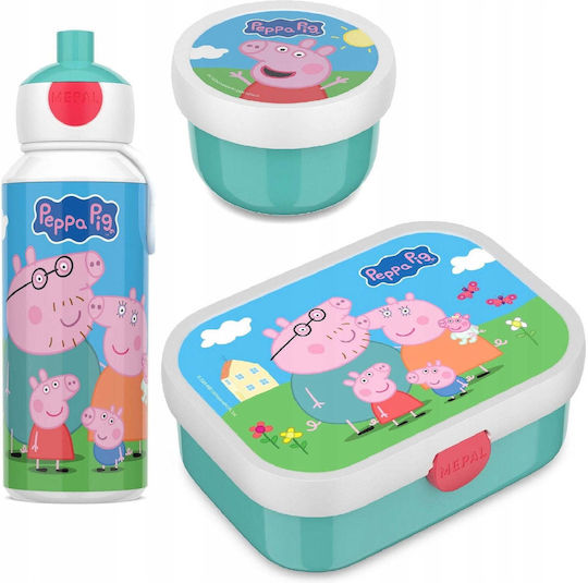 Mepal Campus Kunststoff Kinderlebensmittelbehälter Peppa Schwein Mehrfarbig